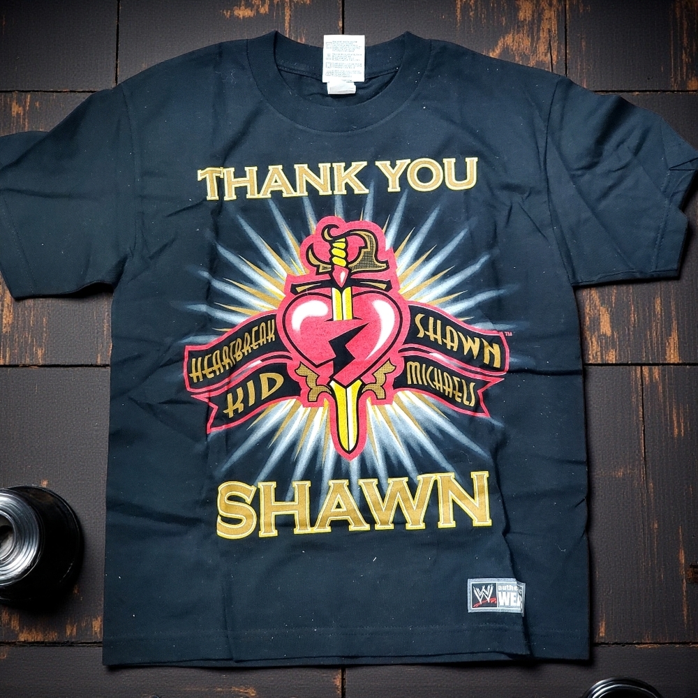 Shawn Michaels "Thank You" Tribute Shirt Youth